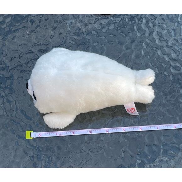The Ty Icy White Harp Seal Pup Boo 7” - Picture 6 of 6